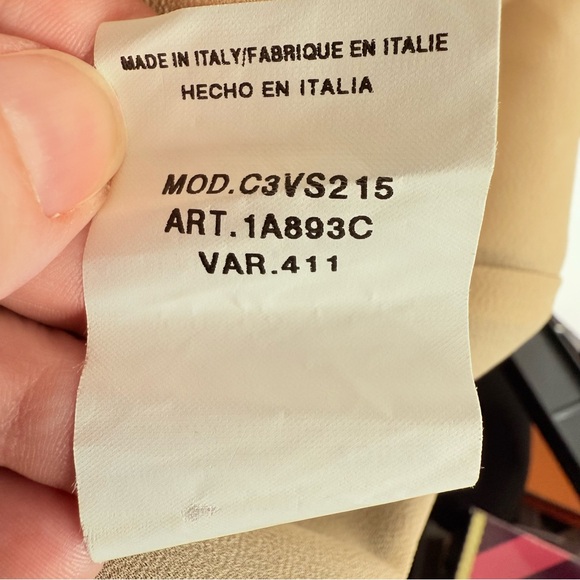 Vintage Valentino Roma Colorblock Sleeveless Dress Minimalist size  IT40/ US 4 - Picture 6 of 6